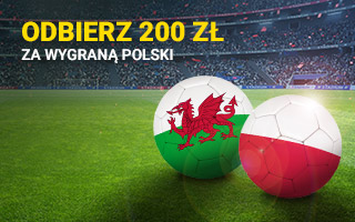200 zł za wygraną reprezentacji Polski